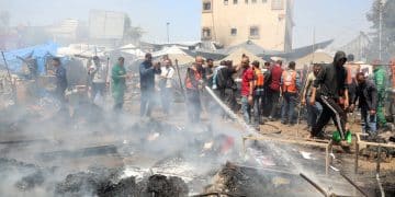 以军突发空袭，加沙上百人死伤，哈马斯连发声明：谴责！