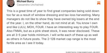 年底「捡便宜」！「大空头」力荐这些被错杀的股票