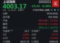 A股震荡走低，沪指半日下跌0.38%