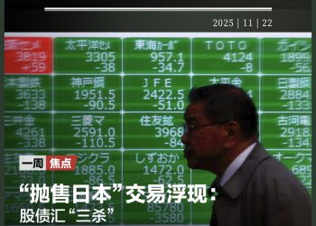 「抛售日本」交易浮现；俄乌「28点计划」曝光，特朗普下最后通牒；美联储12月降息概率升至七成；谷歌算力每半年翻一倍 | 一周国际财经