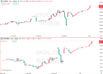 欧佩克+确认维持明年Q1石油产量不变，美、布两油双双涨超2%
