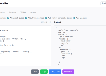我为自己开发了一个容错性很高的在线 JSON 格式化工具