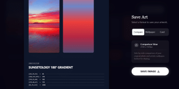 落日党狂喜！一键把晚霞变成专属色卡