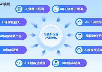 小鹿AI编程品牌全新亮相，全方位助力青少年AI素养提升