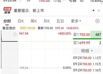 沐曦股份首日高开568.83%，总市值超2800亿元！单签盈利近30万元