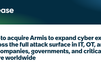 强化AI时代安全能力！ServiceNow以近80亿美元收购网络安全初创公司Armis