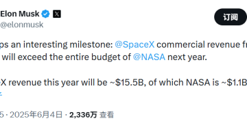 SpaceX据称拟按8000亿美元估值出售内部股份