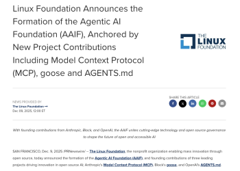 AI代理「行会」成立 谷歌、微软、亚马逊、OpenAI、彭博均在列