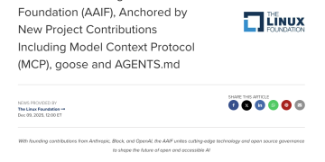 AI代理「行会」成立 谷歌、微软、亚马逊、OpenAI、彭博均在列