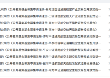 一年成立20余只新基金 公募为何抢这条新赛道？