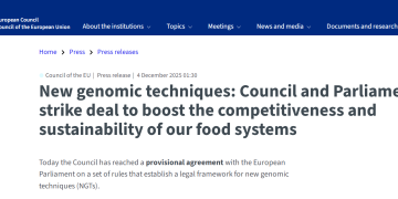 欧盟就基因编辑作物达成协议 农业领域迎来重大政策转折