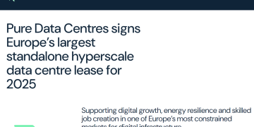 投资10亿欧元!Pure Data Centres拟建设欧洲最大规模数据中心之一