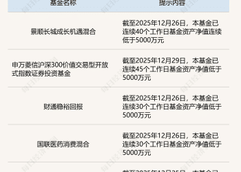 年底频现基金清盘预警，成绩不差也留不住？不少绩优基金遭遇规模「迷你」尴尬