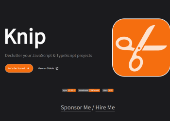 Knip - 一键清理项目无用代码
