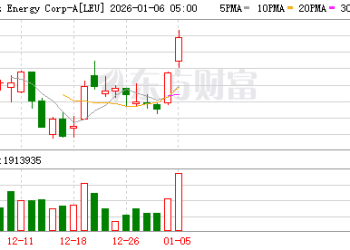 美国政府大手笔扶持核燃料制造商：Centrus股价飙升10%