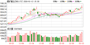 碳酸锂期货连续疯涨！锂矿概念异动走高 多股今年有望高增长(名单)