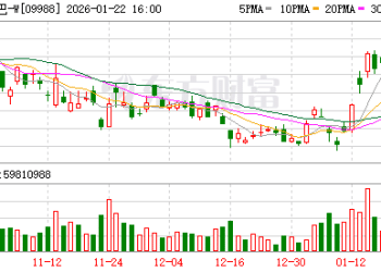 阿里美股盘前涨超5% 旗下芯片公司平头哥被曝拟独立上市
