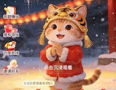 百度APP：春节分5亿现金红包，单个最高10000元，明天开抢