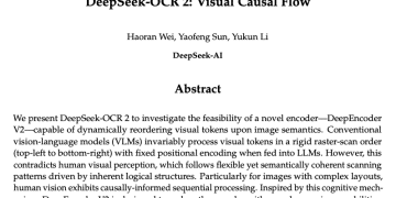 DeepSeek-OCR 2大模型开源，重塑文档AI的认知逻辑