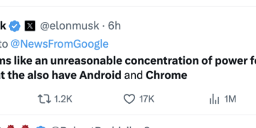 苹果和谷歌谈成一笔大生意，马斯克发文：强烈不满！