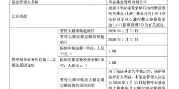 多只资源品LOF出手降温：石油LOF限购2元 白银LOF停牌一天