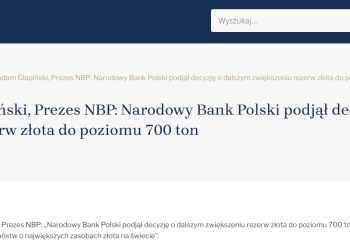 波兰央行大举增持黄金：已批准购买150吨的计划 总储备将增加到700吨