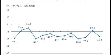 统计局：1月官方制造业PMI为49.3% 比上月下降0.8个百分点