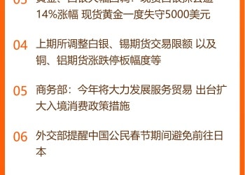 东方财富财经早餐 1月27日周二