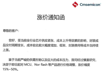 半导体「通胀」传导！两大核心原因曝光(附表格)