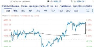 又见证历史！白银已破100美元关口，黄金逼近5000美元