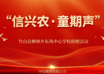 ​以「云端」为桥  中信期货在湖北竹山开展「信兴农·童期声」爱心捐助活动​