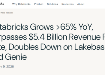 AI数据平台Databricks完成50亿美元融资 估值升至1340亿美元