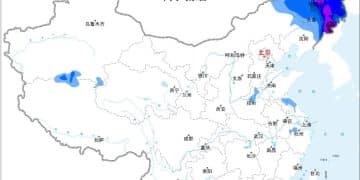 寒潮、暴雪、大风、沙尘暴预警齐发 局地降温可达14℃以上