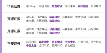 券商2月金股出炉：这些股获力挺 看好科技、顺周期等方向