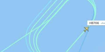 大湾区航空一航班飞到台湾后，空中盘旋数圈紧急折返香港，航司称系考虑安全