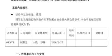 市值超千亿A股公司，筹划重大资产重组！将继续停牌