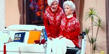 蔡明时隔30年再演机器人，撒贝宁的眉毛又上热搜了！宇树科技机器人春晚表演武术，一个动作让观众惊呼：时间倒流了？