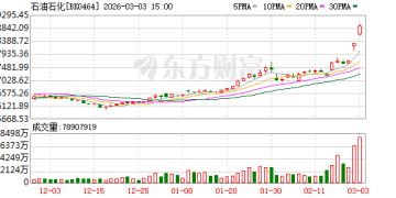 见证历史！「三桶油」连续涨停 油气板块延续强势