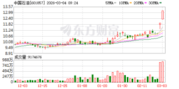 「三桶油」史上首次连续两日集体涨停 晚间齐发公告提示油价波动风险