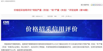 153家药企上「失信榜」 一品红、同仁堂等上市公司「踩雷」 特别严重失信激增4倍